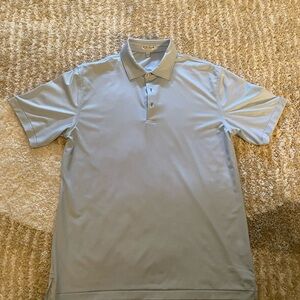 Peter Millar Blue Polo Shirt Casual Performance Wear